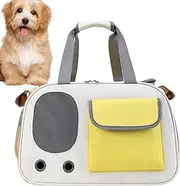 Generic Dog Travel Tote Bag - Portable Time Bag, Small Cat Bag, Clear Pet Privacy Protection Travel Carrier, Thickened Multifunctional Large Bag for Cat Dogs, Pets, Medium