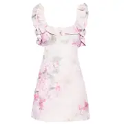 [ZIMMERMANN] Crush Frill Mini Dress