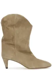 Isabel Marant étoile Dernee 65 Suede Ankle Boots - Taupe - 7 7