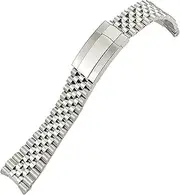 [AEHON] 21mm 904L Solid Stainless Steel Watch Band Fit For Rolex Strap 41mm Oyster Perpetual Datejust Silver Luxury Brand Watchbands