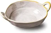 Soup Bowl,Rice Bowl,reakfast Bowl,Ceramic Bowl with Handle, Ramen Bowl Ceramic, Pho Bowls Large, Soup Bowl Microwave Safe, Udon Noodle Bowl-blue-20x16.5x6.5cm, 700ml (Color : White, Size : 20x16.5x6