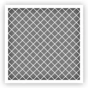 Squares Pattern #12 Stencil - Choose a Size - Laser-Cut Reusable Plastic
