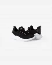 Danskin girls stunt lace up sneaker BLACK