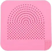 Paper Quilling Board Quilling Knitting Board Quilling Tool Quilling Grid Board Husking Board with Pins Pink