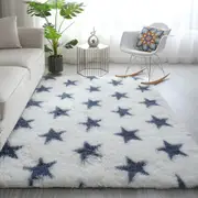 Plush Fluffy Rugs Bedroom Carpet Soft Living Room Rug
