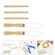 5 Pcs Wire Threader Beading Device for Bracelets Diy Tools Sewing