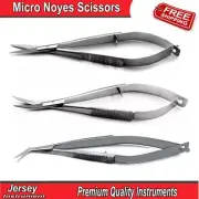 Surgical Ophthalmic Noyes Spring Action Scissors Microsurgery Castroviejo Shears
