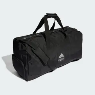 【adidas 愛迪達】手提包 健身包 運動包 旅行袋 4ATHLTS DUF L 黑 HB1315