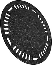 PRETYZOOM Nonstick Round Griddle Pan for Cooking Pancakes and Eggs Portable Omelette Maker for Breakfast Multi Purpose Frying Pan with Easy Clean Surface