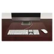 1 Lorell Rectangular Crystal-clear Desk Pad 24" Width x 19" Depth - LLR39652