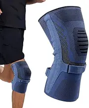 Sports Knee Braces | Soft Breathable Guard Compression Sleeves,Anti-Slip Support Bandage, Protective Gear Guard for Workout, Hiking, Volleyball, Joint Recovery