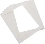 Pre-Cut Photo Frame Mats 10pcs Picture Frame Artwork Mats Photo Frame Matting for Home Decor