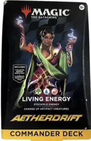 Magic The Gathering - Aetherdrift Commander Deck - Living Energy SEALED MTG NEW!