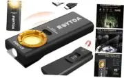 Rechargeable Work Light, 1200 Lumens EDC Slim Flat Flashlight with Medium