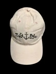 Salt Life Hat Women’s OSFM Anchor Light Pink Strap Back Adjustable NEW