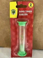 Teaching Tree Sand Timer Sablier 2 Minutes. Eggs, Time Out, Exercise, Cooking