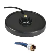 5" Magnet Antenna Mount NMO Rubber Boot Mini-UHF Connector For Mobile Radio 1241