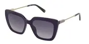 Nina Ricci SNR379 06NZ Women’s Sunglasses Purple Size 54