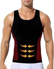 [Casey Kevin] Men's Compression Tank Top Shirts Athletic Undershirt Body Shaper Muscle Underwear Vests CK4310 1pcs