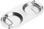 Stainless Steel Spoon Holder | Stainless Steel Stove Top Spoon Rest - Space Saving Utensil Rack, Soup Ladle Organizer for Dining Table, Restaurant, Home