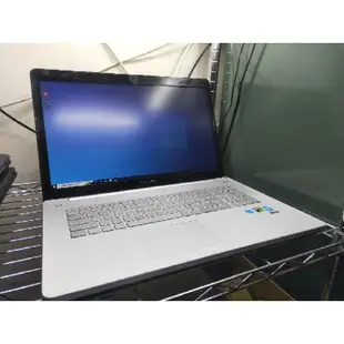 ［電競⚡］二手 中古筆電ASUS N750JK /i7 4700HQ/8G/GTX850/win10/17.3吋大螢幕