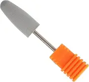 TOVINANNA Silicone Nail Art Drill Bit for Electric Manicure Machine Grinding Head for Polishing Gel Removal for Nail Salons Personal Use