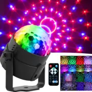 LED Disco Party Ball Light Strobe Sound Activated Lighting DJ Dance Lamp Gifts