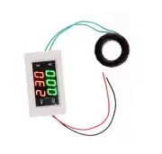 AC 300V 110V 220V 100A White Digital Ammeter Voltmeter LCD Panel Amp Volt Meter