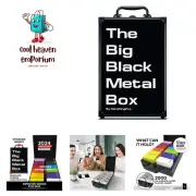 The Big Black Metal Box PRO Edition | Case Is Compatible With Magic The Gathe...