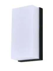Beacon Lighting LEDlux Remius LED 650 Lumen IP65 Black Rectangle Bunker