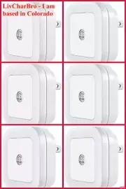 6 Pack Vont LED Night Light Plug-in Super Smart Dusk to Dawn Sensor Night
