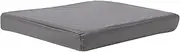 HIAKDOFT Outdoor Garden Waterproof Seat Cushion Anti-Slip Fabric Breathable Material for Patio