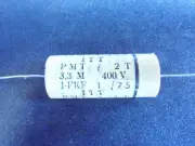 2x ITT Condensor Fkf 3,3uF 400V- Audio Frequency Extremely High Quality 13473