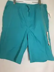 New Wonder Nation Boy Pull on Shorts Blue woven School Uniform Approved ManySize