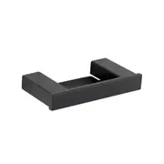 BLACK Square Soap dish Holder Stainless Steel Bathroom Accessories Wall Mounted