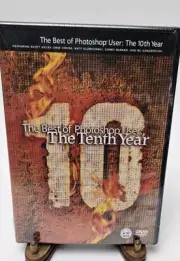 The Best of Photoshop User The Tenth Year DVD Scott Kelby New/Sealed