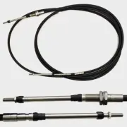Uflex Boat Bulkhead Control Cable C64BCX20 | 4300 / 43BC Series 20 FT