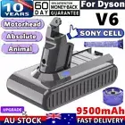 9500mAh for Dyson V6 Battery Absolute Animal SV03 SV04 SV06 SV09 DC61 DC62 DC72