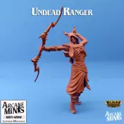 D&D Miniature Undead Ranger 1 Dungeons & Dragons Skies of Sordane