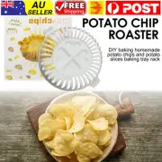 Microwave Oven Fat Potato Chips Maker Fruit Potato Crisp Chip Slicer Snack Tool