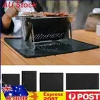 Fire Pit Mat Heat Insulation Fireproof Grill Cloth for Deck Patio BBQ Picnic