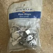 ROCKLER Blum Hinges - Clip Top 55926. Two Hinge Set