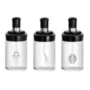 High Condiment Container Seasoning Box Spoon Brush 3 Types