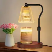 Candle Warmer Lamp with Dimmer 2 Bulbs, Candle Warmer with Timer Adjustable H...