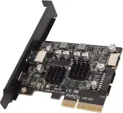 USB Pcie Card PCI Express to Type C Expansion Card, 10Gbps Pcie Expansion Card U