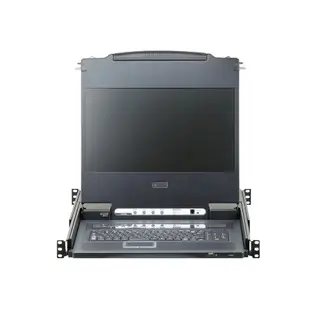 【預購】ATEN CL6708MW KVM多電腦切換器 LCD KVM多電腦切換器 CL6708MW 型號／說明 8埠USB DVI單滑軌寬螢幕LCD KVM多電腦切換器