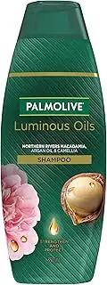 [Palmolive] Luminous Oils Hair Shampoo, Northern Rivers Macadamia, Argan Oil & Camellia, 350mL, Strengthen and Protect