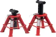 Sunex 1210 10-Ton Low Height Pin Type Jack Stands, Pair