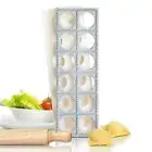 Aluminum Alloy Ravioli Maker 12 Holes Dumpling Maker Kitchen Newbie