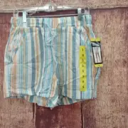 Briggs Women's Multicolor Linen Shorts Size Small